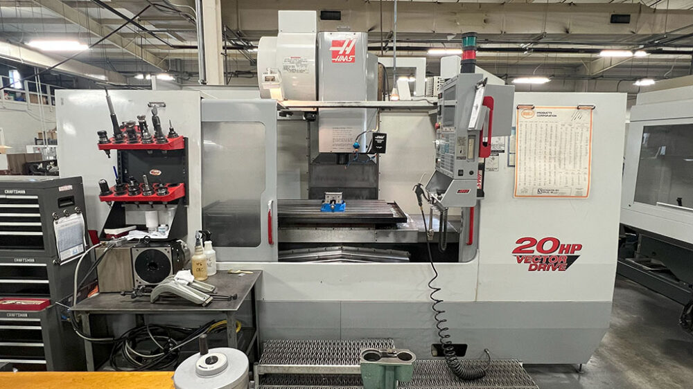 Haas VF6 Vertical Machining Center with 4th Axis